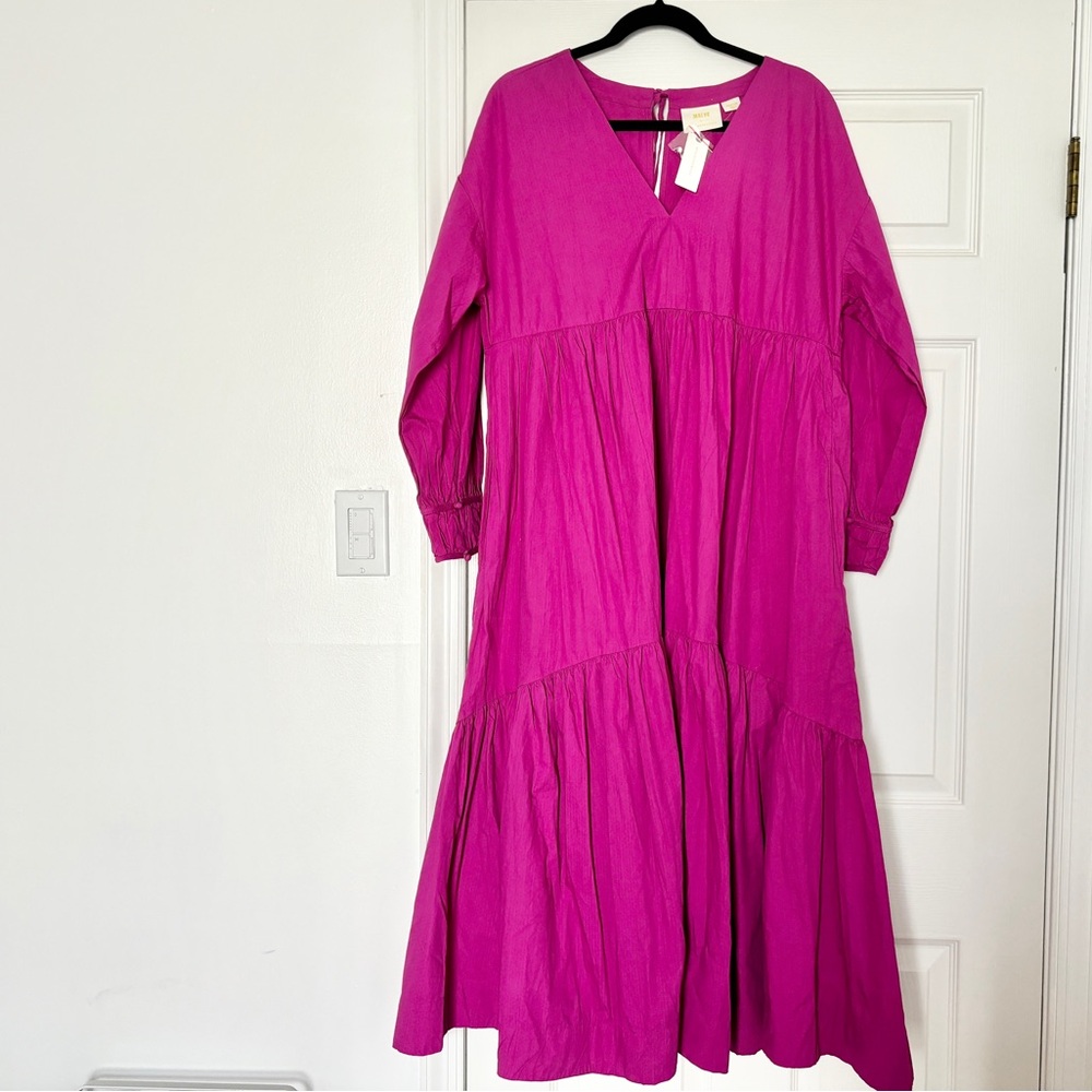 Maeve by Anthropologie Fallow Midi Dress Size M